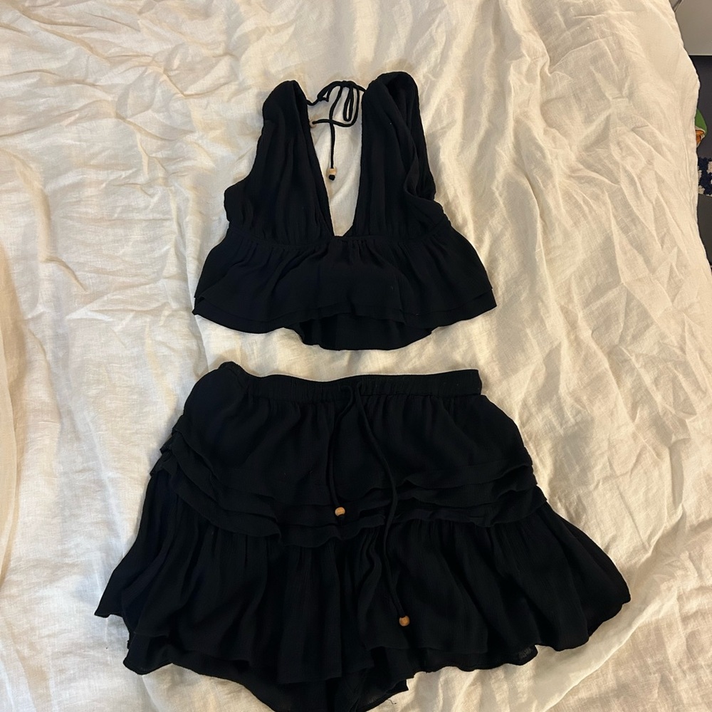 Free People Skort Set